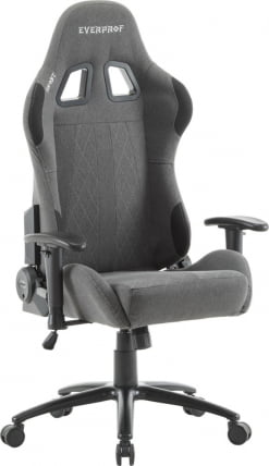 Кресло геймерское Еверпроф Гхост Ткань Серый / Everprof Ghost_4