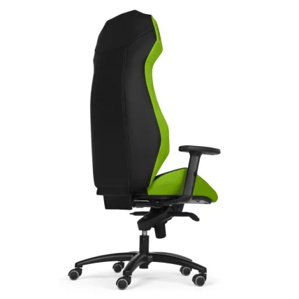 Геймерское кресло ВАРП Зе Зеленый/черный / WARP Ze_4