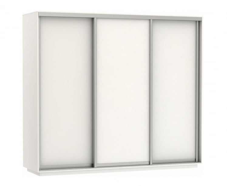 Шкаф-купе трехдверный Экспресс Трио Элемент 2400х2400х Белый снег / 2400х2400h_0