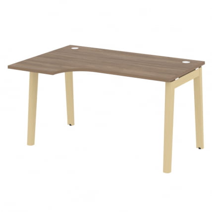 Стол эргономичный левый ОНИКС ВООД ОВ.СА-2(Л) Дуб Аризона/Светлый / ONIX WOOD OW.SA-2(L)_0