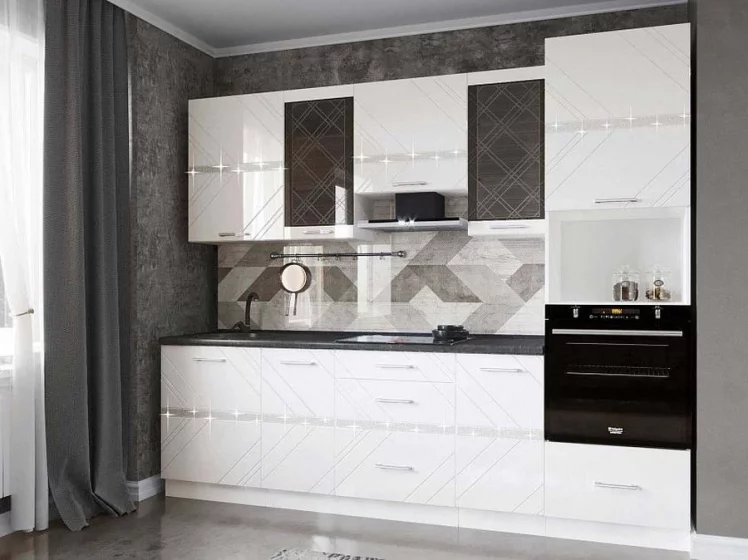 Кухонный гарнитур (ширина 260 см) Бьянка 30_0