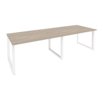Стол переговорный (2 столешницы) ОНИКС О.МО-ПРГ-2.3 Дуб Аттик/Белый / ONIX O.MO-PRG-2.3_0