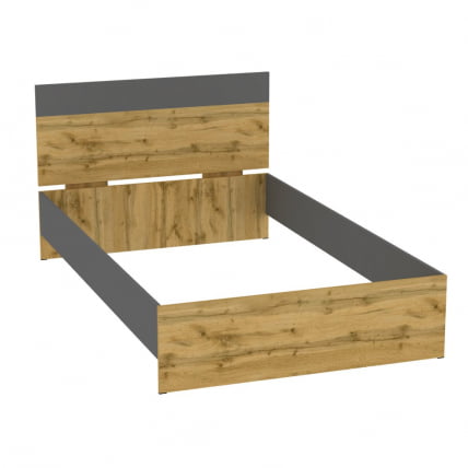 Кровать Алиса(Л18)1247х903х2063(ДВ-Графит) / Алиса(L18)1247х903х2063(ДВ-Графит)_0