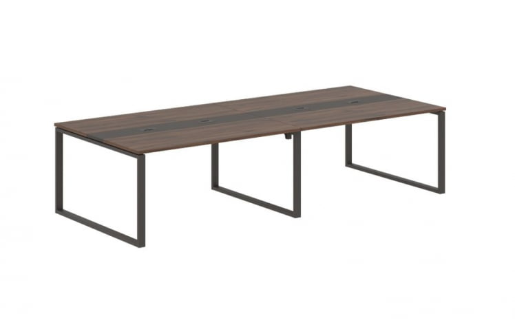 Переговорный стол ЕДИС ЕКCТ 3114 Дуб Денвер темный Мокко Мокко / EDIS EQCT_0