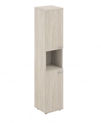 Шкаф высокий левый с нишей Сигма СГ.866.ОЛ.ОЛ.ОЛ.Л Дуб светлый / Sigma SG.866.OL.OL.OL.L_0