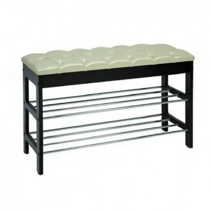 Банкетка Грейс Венге Кремовый_0