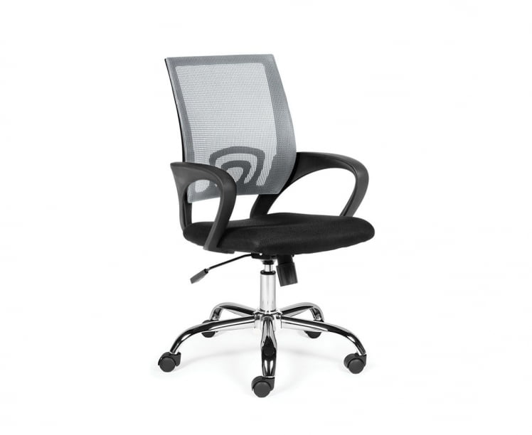 Кресло офисное Спринг Серый/Черный_0