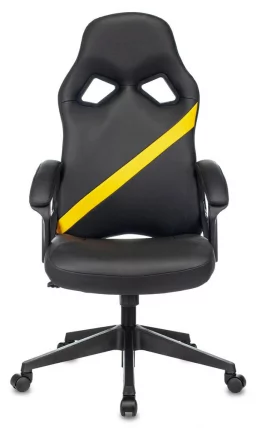 Геймерское кресло Бюрократ ЗОМБИЕ ДРИВЕР Черный-желтый / ZOMBIE DRIVER_12