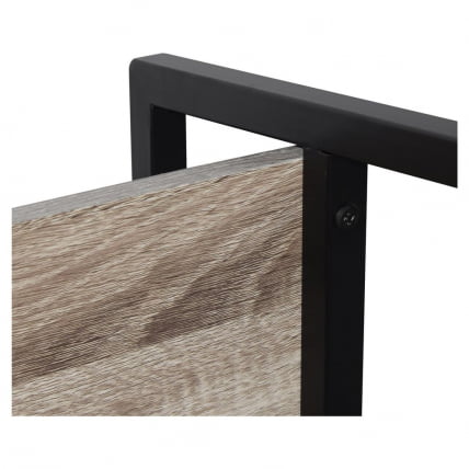 Стеллаж на металлокаркасе БРАБИКС ЛОФТ СХ-002 Дуб антик / BRABIX LOFT SH-002_5