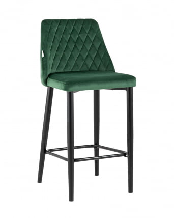 Стул полубарный Диего велюр Зеленый_0