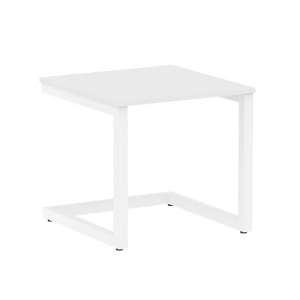 Журнальный стол ХОМЕ ОФФИCЕ ВР.СП-2-58.Г Белый/Белый металл / HOME OFFICE VR.SP-2-58.G_0