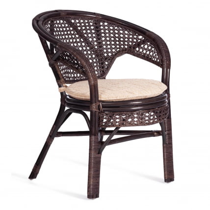 Кресло ПЕЛАНГИ 02/15 Б /с подушкой/ Орех / PELANGI B_0