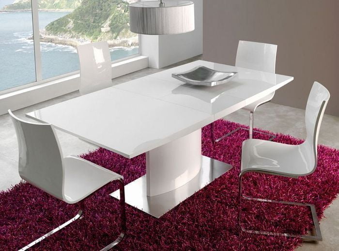 Стол обеденный ДУПЕН ДТ-01 (180) Белый / DUPEN DT-01_0