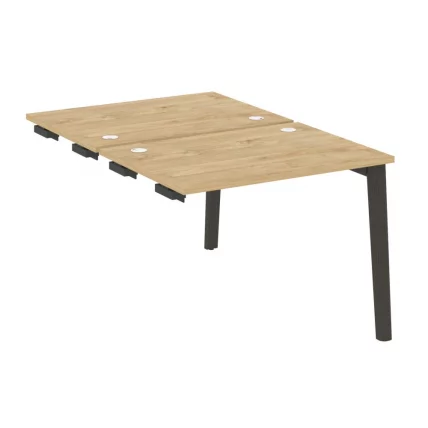 Стол-приставка двойной к опорным элементам ОНИКС ВООД ОВ.Д.СПР-1.7 Тиквуд Светлый/Темный / ONIX WOOD OW.D.SPR-1.7_0