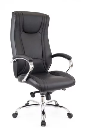 Кресло руководителя Кинг М экокожа Черный / King M_0