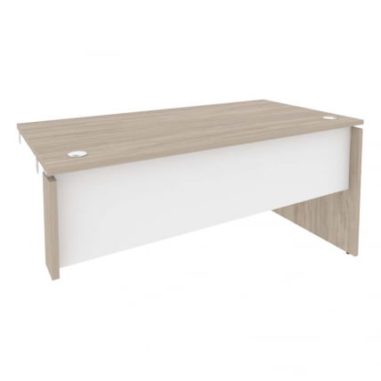 Стол-приставка правый к опорным элементам ОНИКС О.СПР-4.8Р Дуб Аттик/Белый / ONIX O.SPR-4.8R_0