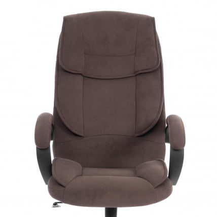 Кресло руководителя ОРЕОН металБЛ велюр, коричневый, 6 / OREON metalBL_5