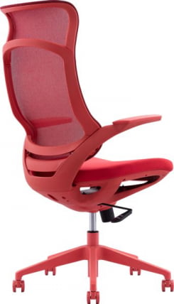 Кресло руководителя Еверпроф Спирит Сетка Красный / Everprof Spirit_3