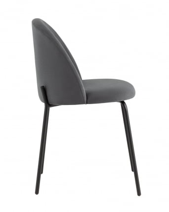 Стул Коди велюр Темно-серый_3