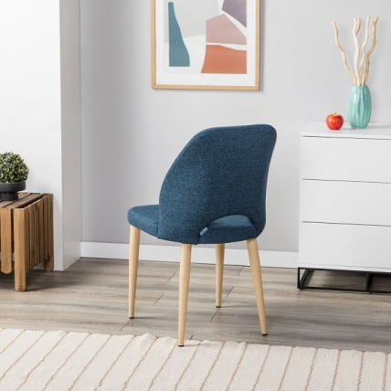 Стул Ледгер синий/нат.дуб / Ledger_10