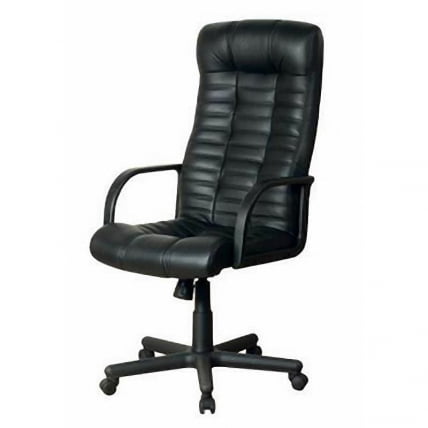 Кресло Атлант УЛТРА кожа Черный / ULTRA_0