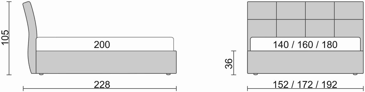 Кровать Висконти Бежевый_68193 / Visconti_1