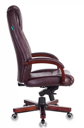 Кресло руководителя Бюрократ Т-9923ВАЛНУТ/БРОВН / T-9923WALNUT/BROWN_2