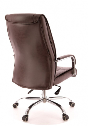 Кресло для руководителя Еверпроф Кент ТМ Экокожа Коричневый / Everprof Kent TM_2