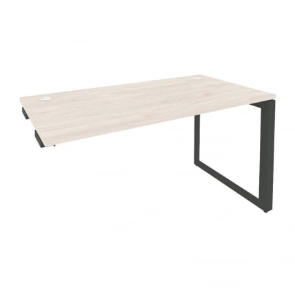 Стол-приставка на О-образном м/к к опорным элементам ОНИКС О.МО-СПР-3.7 Денвер Светлый/Антрацит / ONIX O.MO-SPR-3.7_0