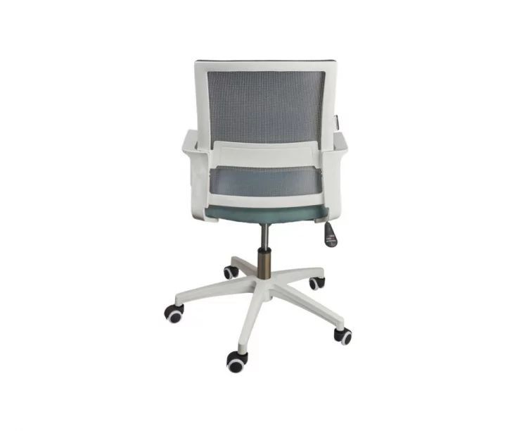 Кресло офисное Бит ЛБ белый пластик Серый / LB_3