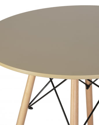 Стол обеденный ДОБРИН CХЕЛСЕА 80 Бежевый / DOBRIN CHELSEA_4