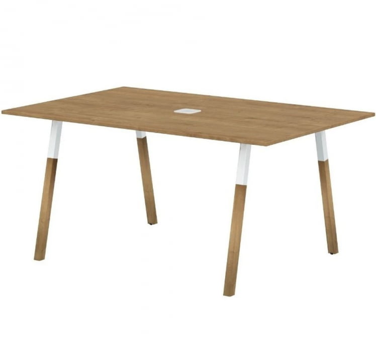 Конференц-стол Форта ФСCТ 1510 Дуб Гамильтон Белый премиум / Forta FSCT_0