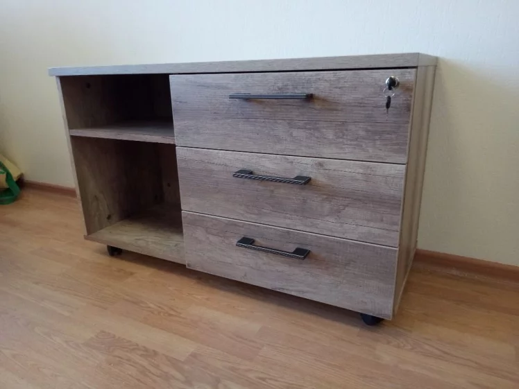 Тумба приставная ТЛC-3Д (Дуб Каньон) / TLC-3D_2