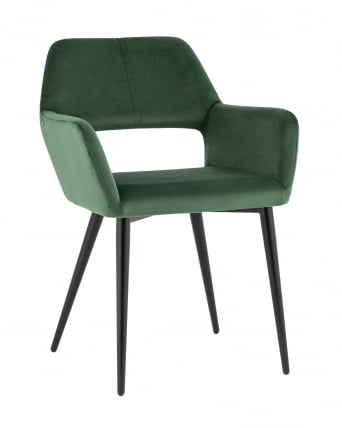 Стул Денди велюр Зеленый_0