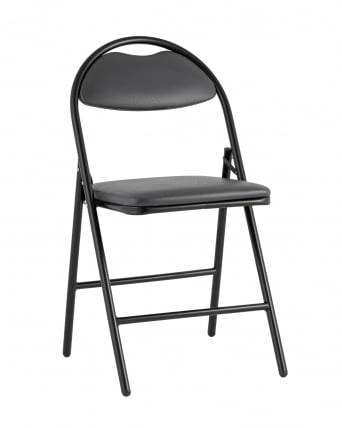 Стул складной Хаген экокожа Серый / Hagen_0