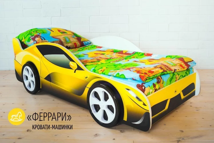 Кровать-машинка Феррари / Ferrari_2