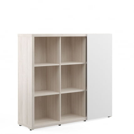 Шкаф средний со слайд-дверью ЗИО28542112 Светлый дуб / ZIO28542112_0