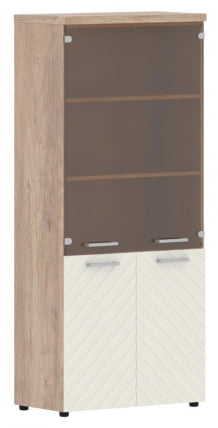 Шкаф комбинированный с топом Торр ЛУКС ТЛХC 85.2 Дуб Каньон Латте / Torr LUX TLHC_0