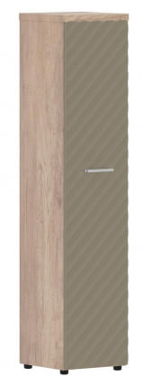 Шкаф колонка с глухой дверью и топом Торр ЛУКС ТЛХC 42.1 Дуб Каньон Капучино / Torr LUX TLHC_0