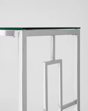 Консоль БРУКЛИН 120кс40 Серебро / 120x40_4