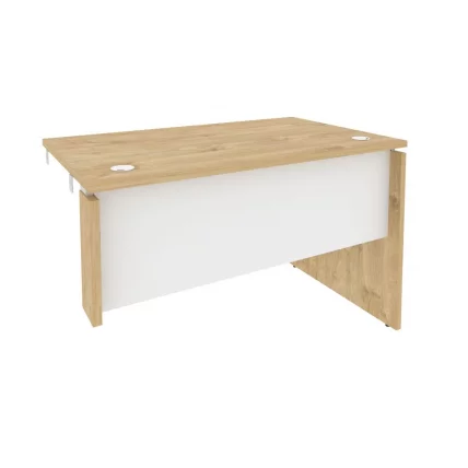 Стол-приставка правый к опорным элементам ОНИКС О.СПР-2.7Р Тиквуд Светлый/Белый / ONIX O.SPR-2.7R_0