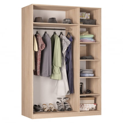 Шкаф распашный Р-198х135х60-1-ТР-М(ДМ) / R-198х135х60-1-TR-M(ДМ)_1