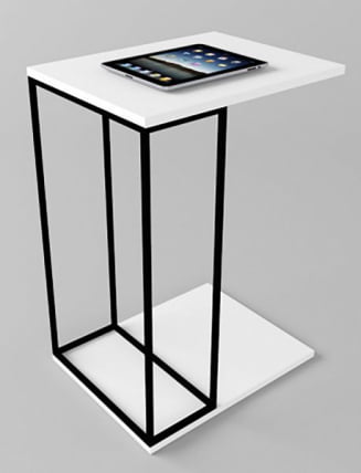 Стол приставной Ситй Лите белый / City Lite_4