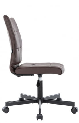 Кресло для персонала Еверпроф ЕП-300 Экокожа Темно-коричневый / Everprof EP-300_2