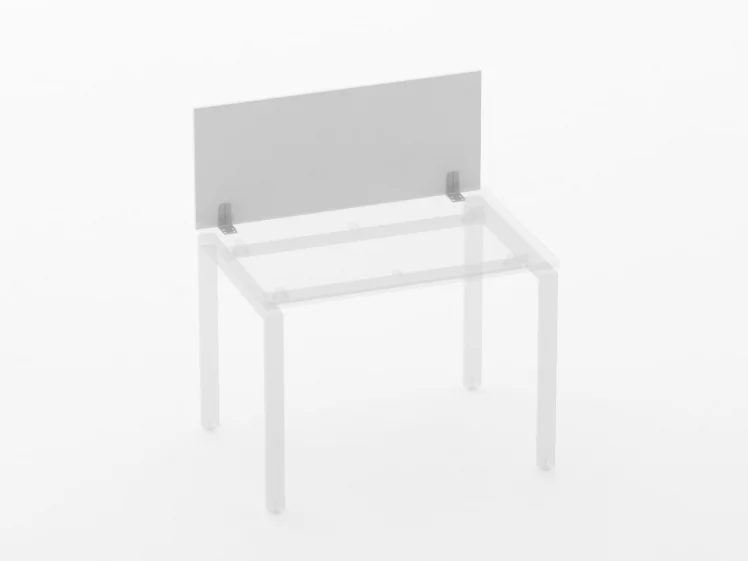 Экран (ЛДСП) Дека 8.12.10 Белый (без крепления) / Deka_1