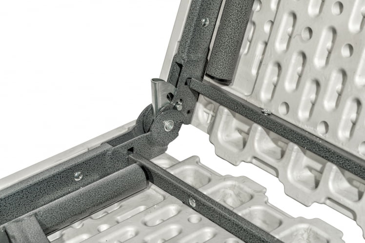 Стол складной чемодан пластиковый Кейт 120, стальной каркас, полиэтилен высокой плотности (ХДПЕ) / (HDPE)_6