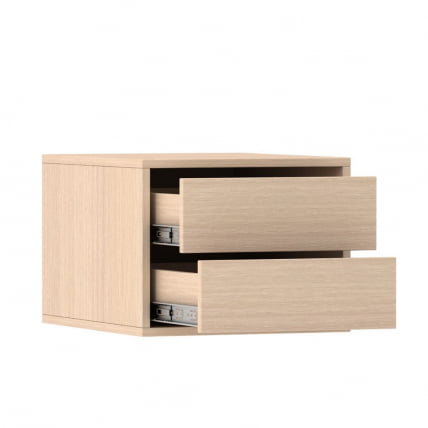 Блок ящиков для шкафа 1200кс600 и 1800кс600 Ящ-57 ДМ Дуб молочный / 1200x600 1800x600_0