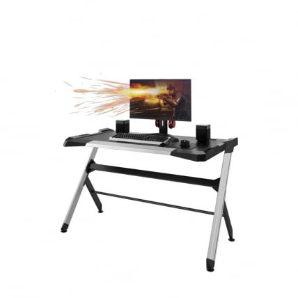 Стол для геймеров ЛУМИ ГМД01-1 c РБГ подсветкой / LUMI GMD01-1 c RBG_5