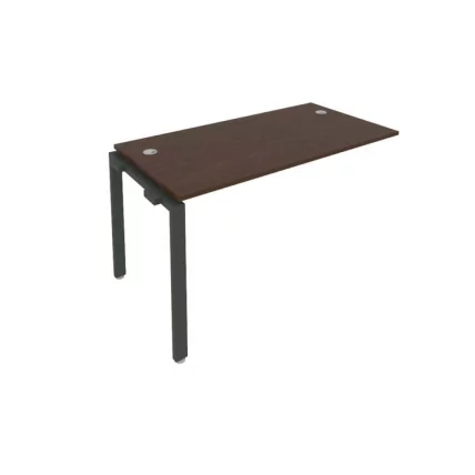 Проходной наборный элемент рабочей станции Метал Сйстем Б.ПРС-СП-1.3 Венге/Антрацит / Metal System_0