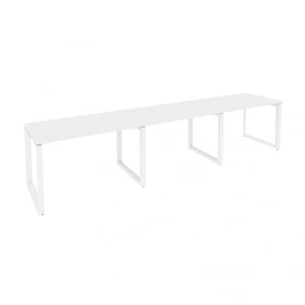 Рабочая станция на О-образном м/к ОНИКС О.МО-РС-3.2.7 Белый Бриллиант / ONIX O.MO-RS-3.2.7_0